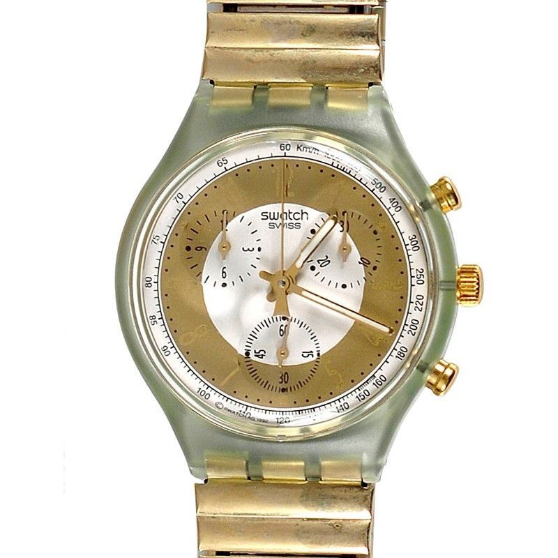 Swatch Chrono Golden Globe 1993
