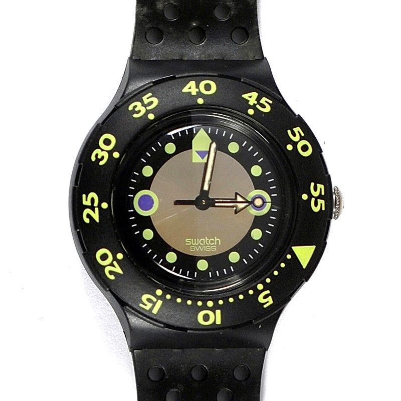 Swatch Scuba Shamu Black Wave