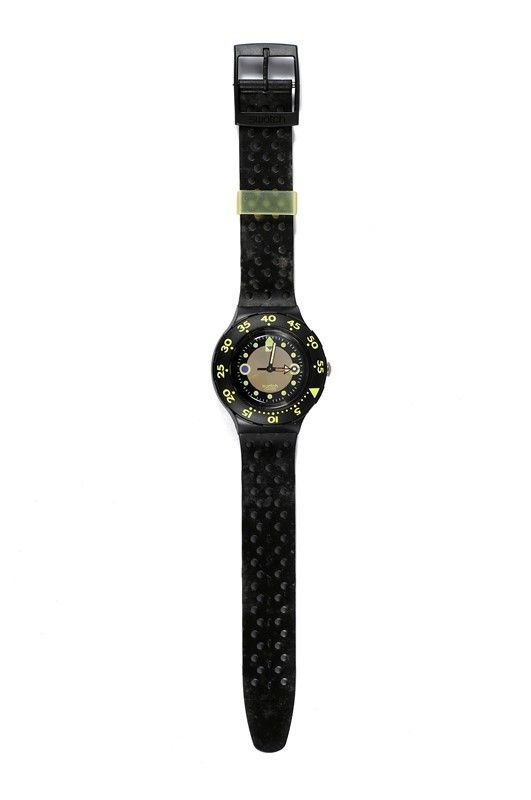 Swatch Scuba Shamu Black Wave