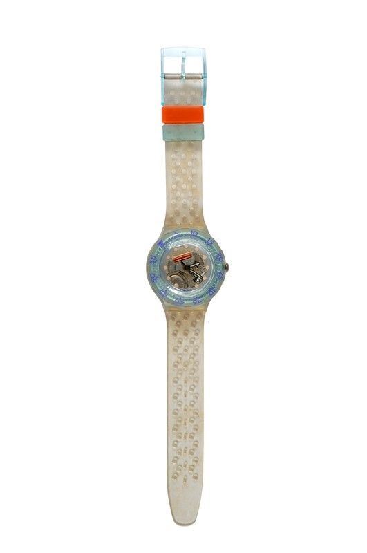 Swatch Scuba Jelly Bubbles 1992 Auction C ERA UNA VOLTA