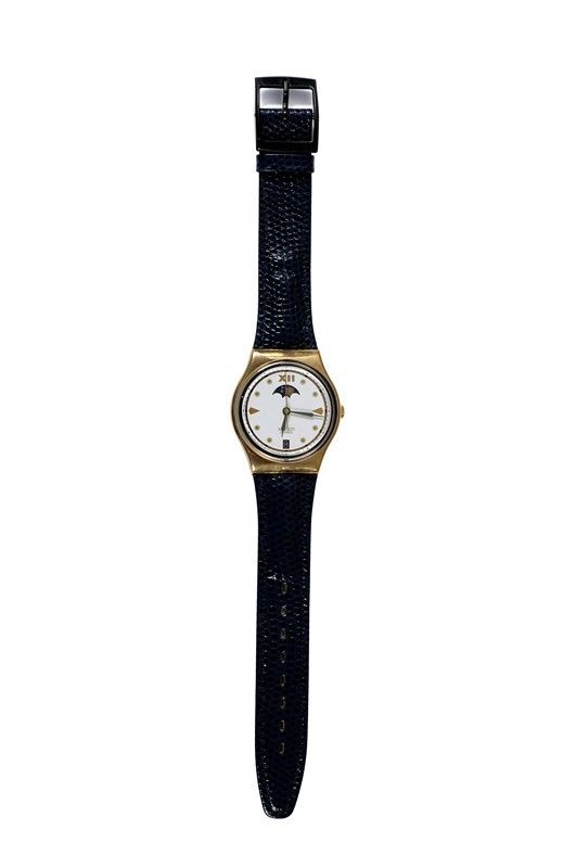 Swatch Quartz Date Sun-moon Phase 1991