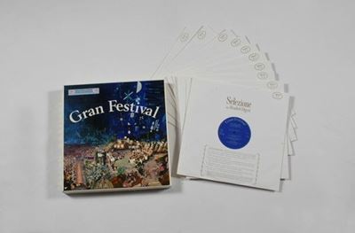 Cofanetto Contenente Raccolta di 10 Dischi in Vinile a 33 Giri