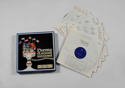 Cofanetto Contenente Raccolta di 10 Dischi in Vinile a 33 Giri