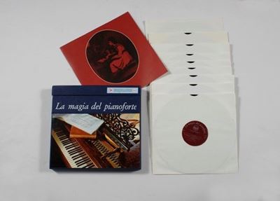 Cofanetto Contenente Raccolta di 10 Dischi in Vinile a 33 Giri