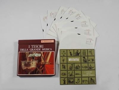 Cofanetto Contenente Raccolta di 10 Dischi in Vinile a 33 Giri