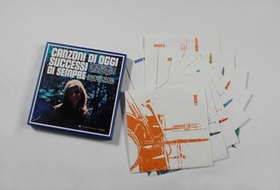 Cofanetto Contenente Raccolta di 10 Dischi in Vinile a 33 Giri