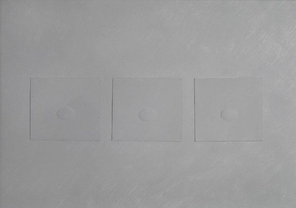 Turi Simeti : Senza titolo  (1968)  - Acrilico e collage su cartoncino - Auction STORART: Dipinti, oggetti, arredi dal XVII al XX sec. - II - Galleria Pananti Casa d'Aste