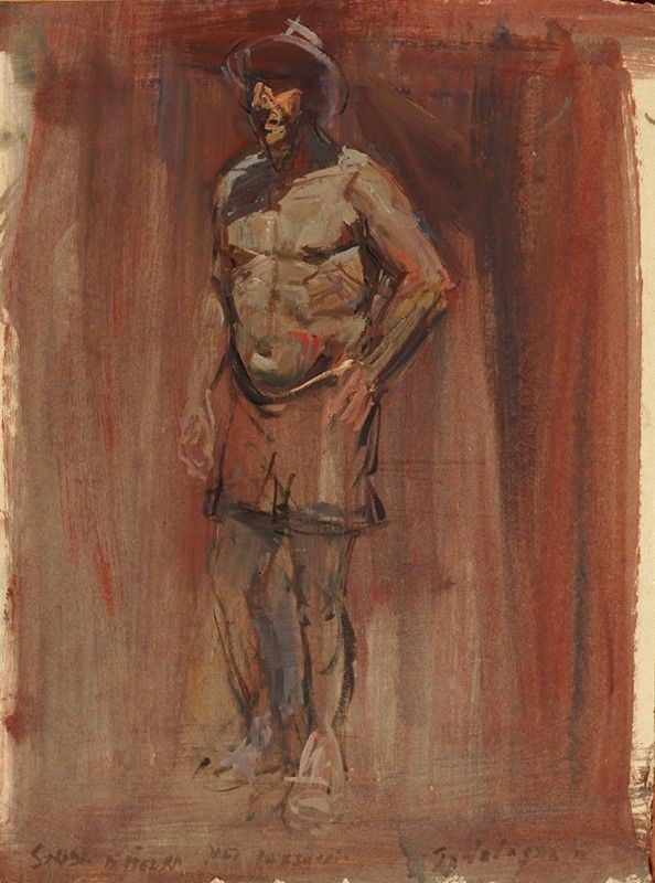 Giovanni la Cognata - Studio di Figura nel Paesaggio