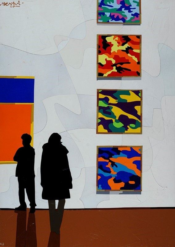 Ugo Nespolo - Exibition up