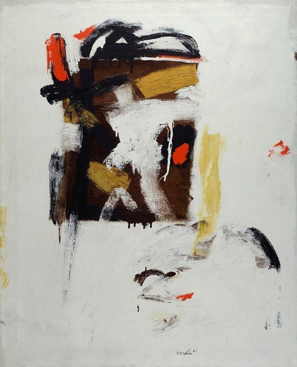 Antonio Scordia : Viligelmo  (1961)  - Olio su tela - Auction Autori del XIX e XX sec. - I - Galleria Pananti Casa d'Aste
