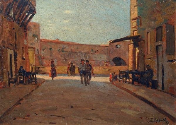 Cafiero Filippelli - Nei pressi del porto