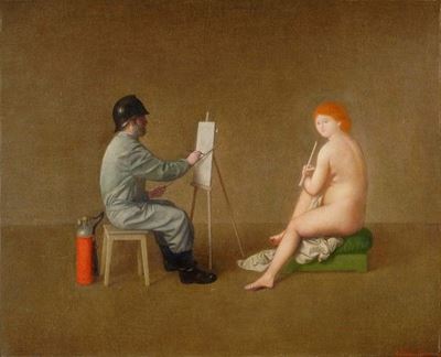 Il Pompiere e la Modella