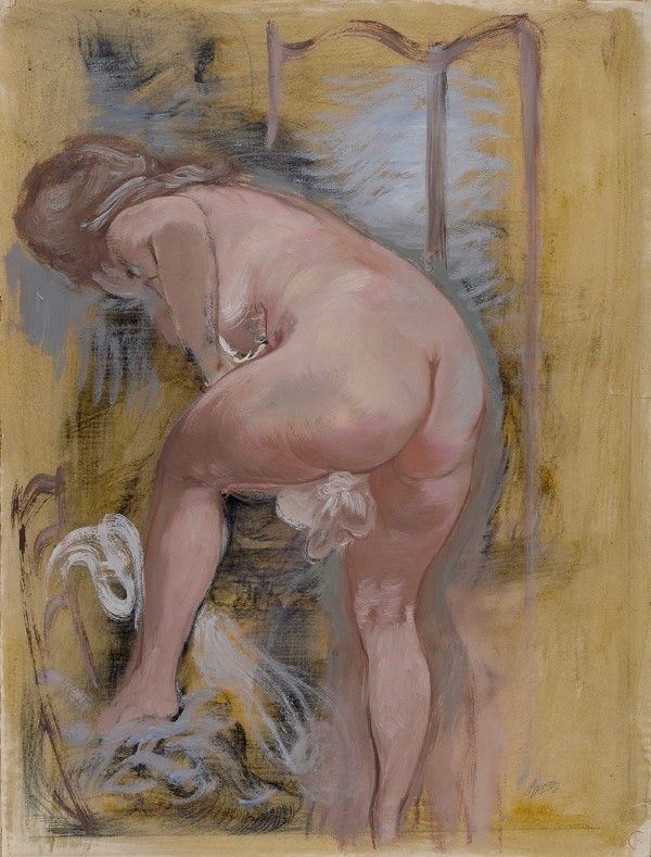 George Grosz - Nudo di Spalle