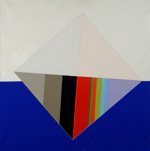 Eugenio Carmi - Quadrato in bilico