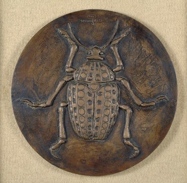 Luciano Minguzzi : Scarabeo  - Bronzo - Auction Autori del XIX e XX sec. - I - Galleria Pananti Casa d'Aste