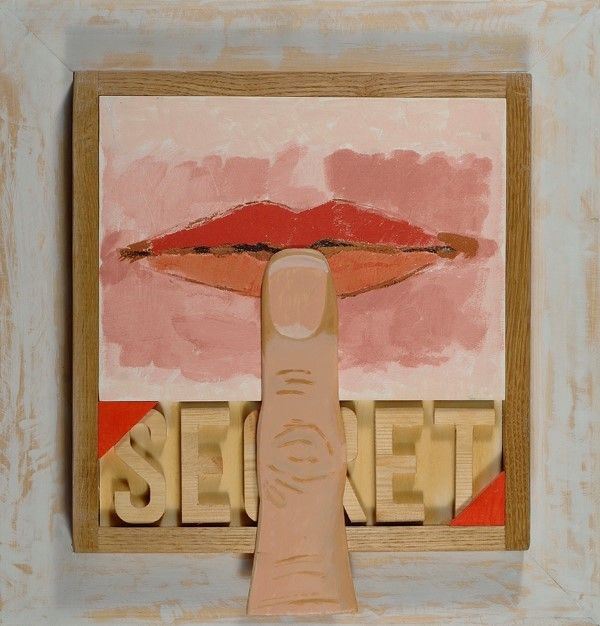 Joe Tilson : Secrets  (2003)  - Multiplo in legno colorato - Auction Autori del XIX e XX sec. - I - Galleria Pananti Casa d'Aste