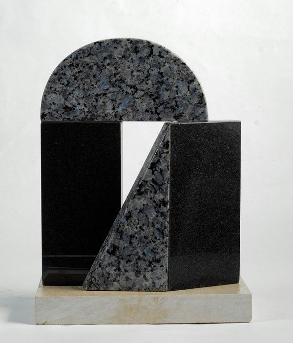 Giuseppe Uncini : Senza titolo  (1983)  - Multiplo in marmo - Auction STORART: Dipinti, oggetti, arredi dal XVII al XX sec. - II - Galleria Pananti Casa d'Aste