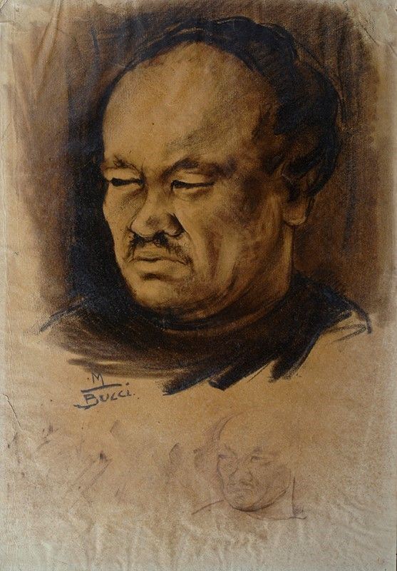 Mario Bucci - Ritratto maschile