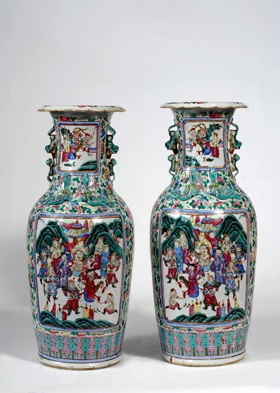Coppia di vasi  - Auction STORART: Dipinti, oggetti, arredi dal XVII al XX sec. - II - Galleria Pananti Casa d'Aste