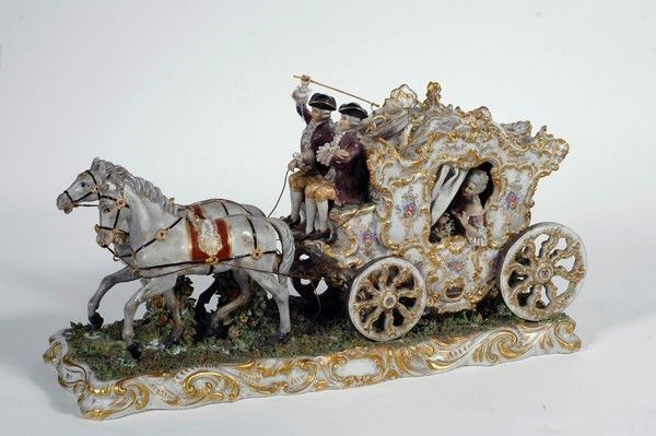 Carrozza  - Auction STORART: Dipinti, oggetti, arredi dal XVII al XX sec. - II - Galleria Pananti Casa d'Aste