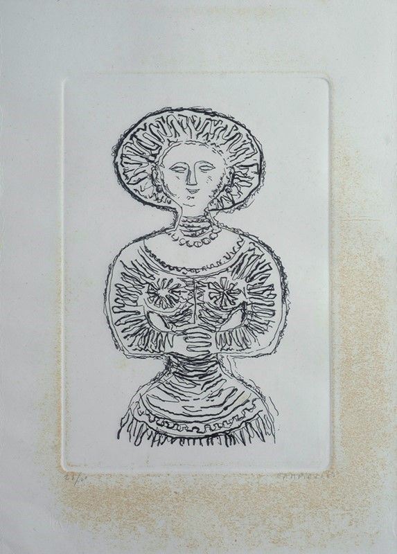 Massimo Campigli - Figura di Donna