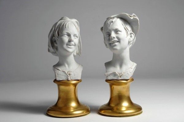 Teste di ragazzi  - Asta STORART: Dipinti, oggetti, arredi dal XVII al XX sec. - II - Galleria Pananti Casa d'Aste