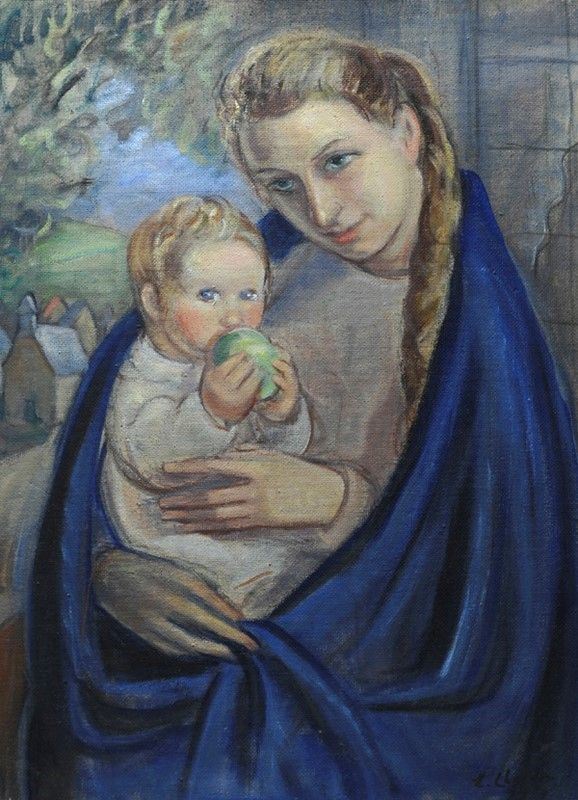 Elisabeth Chaplin - Maternità