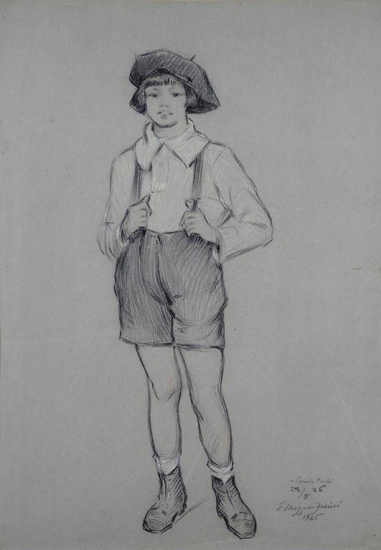 Emilio Mazzoni Zarini - Bambina
