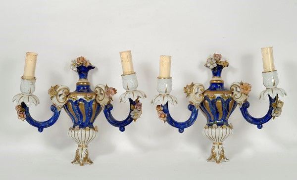 Coppia di appliques