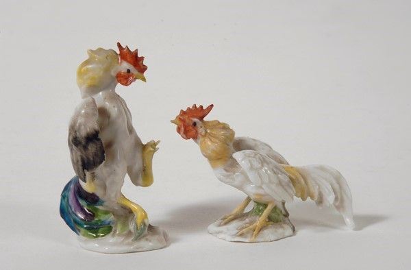 Gallo e gallina  - Auction Arte orientale - I - Galleria Pananti Casa d'Aste
