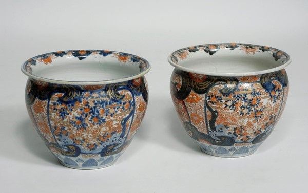 Coppia di Cachepot