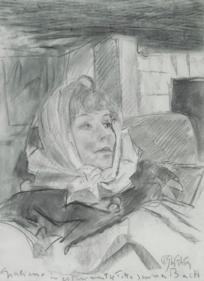Signora con Foulard