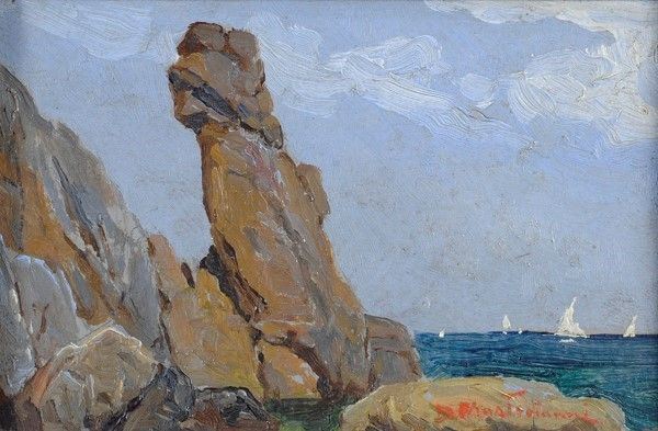 Domenico Mastroianni - Scogli a Formia