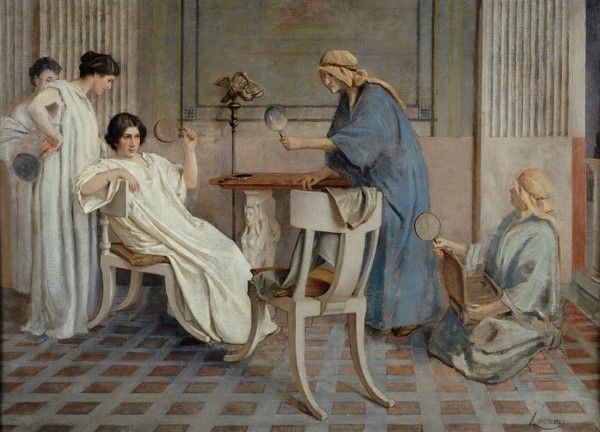 Angiolo Lemmi - La Vendita delle Lenti