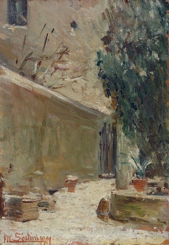 Massimo Sestini - Scorcio di cortile