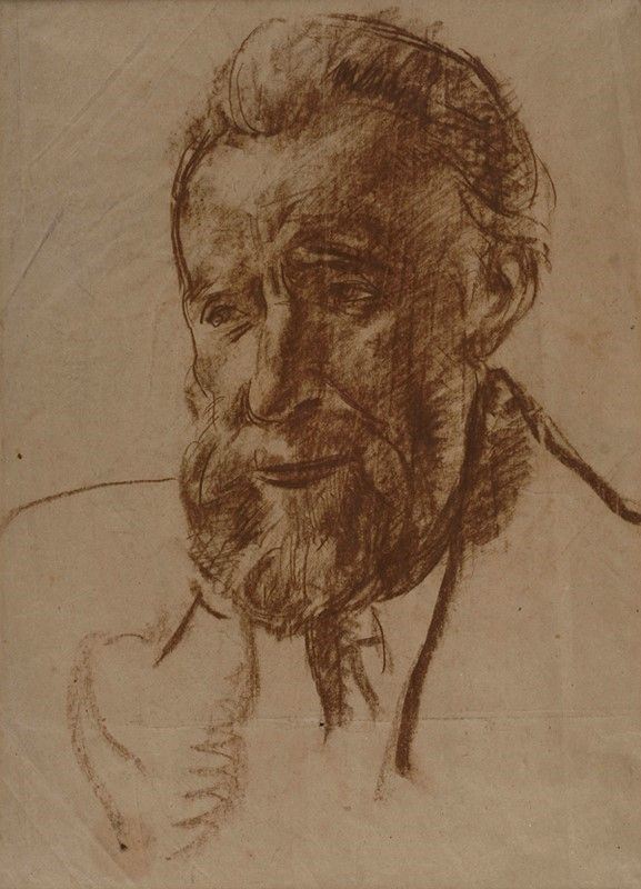 Ennio Pozzi - Ritratto di Felice Carena