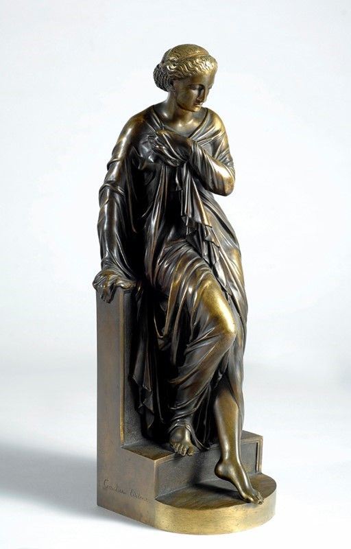 Eugene Auguste Aizelin - Nyssia al bagno