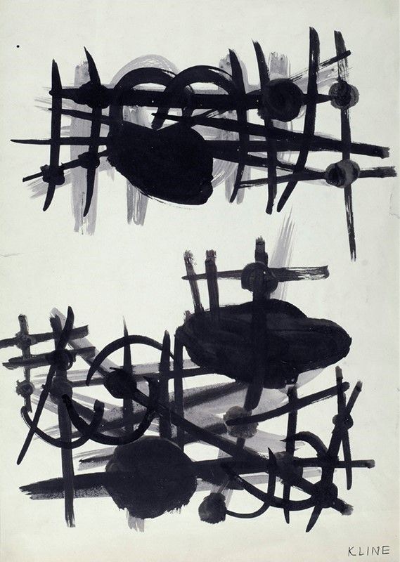 Franz Kline - Composizione