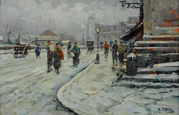 Attilio Pratella - La Passeggiata