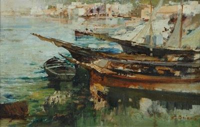 Pescherecci All'ormeggio