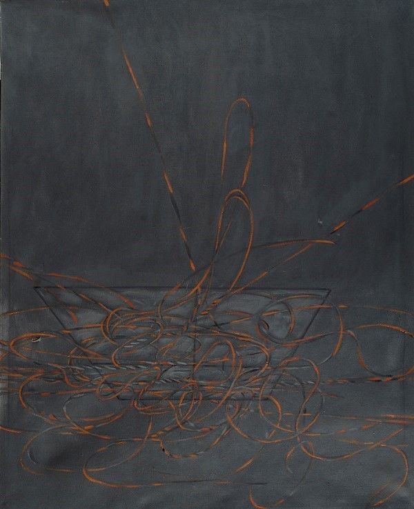 Roberto Barni : Fluido e geometrie  - Acrilico su tela - Auction Autori del XIX e XX sec. - I - Galleria Pananti Casa d'Aste