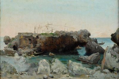 Lo Scoglio delle Sirene a Marina di Capri