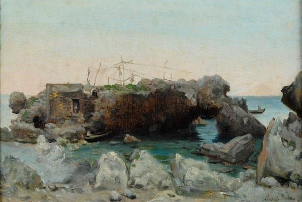 Filippo Liardo - The rock of the sirens in Marina di Capri