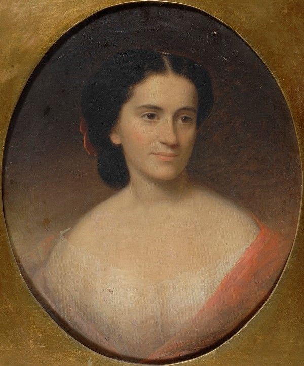 Michele Gordigiani - Ritratto di signora