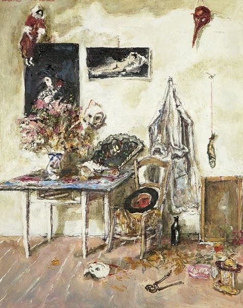 Walter Piacesi - Parete dello studio e varie cose