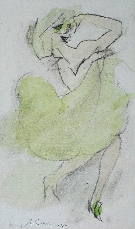 Mino Maccari - Ballerina