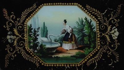 Dama con Cigno