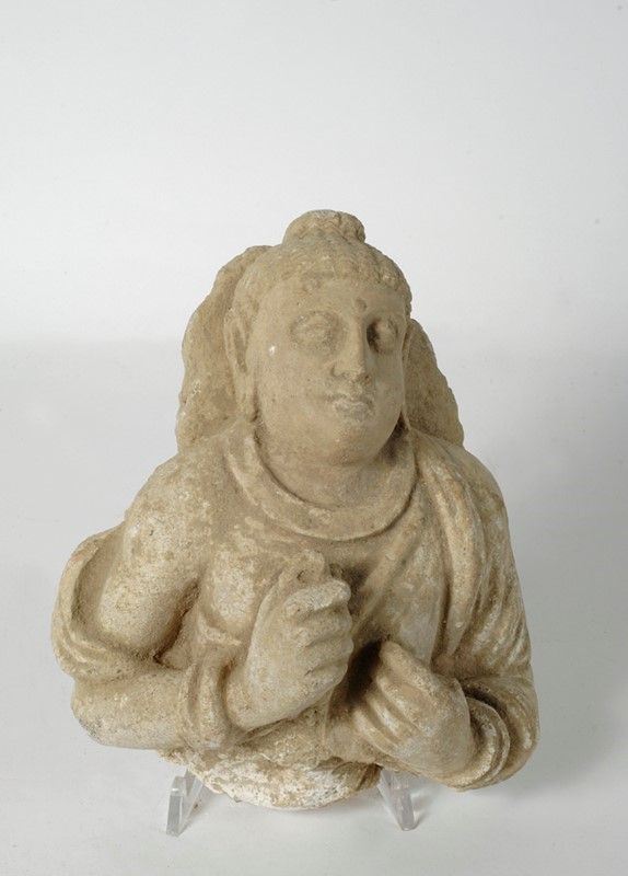 Busto di Buddha  - Asta Arte orientale - I - Galleria Pananti Casa d'Aste
