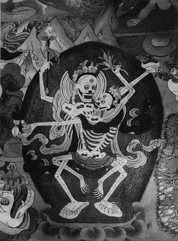 Fosco Maraini - Gli Scheletri Copulanti ("shin-kyong Yab-yum"), Suprema Diavoleria Dell'arte Tibe...