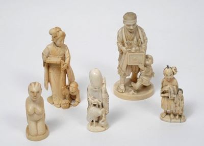 Gruppo di Cinque Sculture